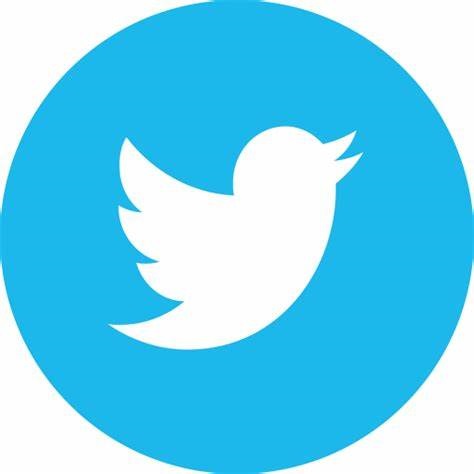 Symbol of Twitter (a blue circle with a white bird in it) - by clicking on it, you reach the Twitter account of the IASC secretariat

