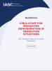 Guidelines for Field Staff Promoting Reintegration