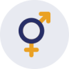 The Mars and Venus gender icon