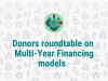 Donors roundtable on MYF models