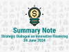 Summary Note Strategic Dialogue on Innovative Financing